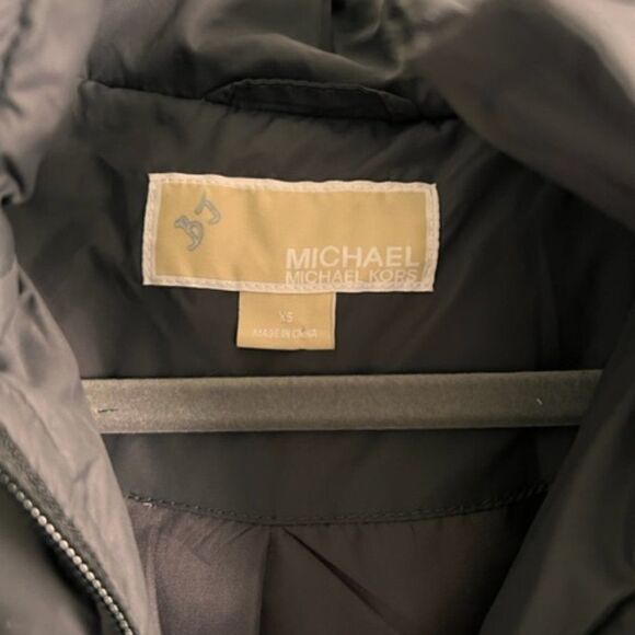 MICHAEL KORS - long puffer jacket with hood size XS - Picture 3 of 7